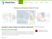 Tablet Screenshot of eduwebvision.com